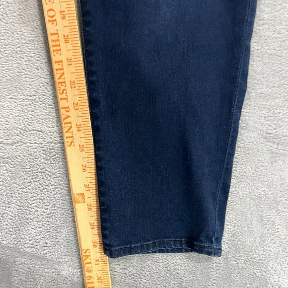 Kut from the Kloth Jeans Womens 12 Blue Diana Skinny Whiskered Stretch Y2K Denim